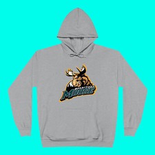 Manitoba Moose Team Men's Grey Size S-3XL
