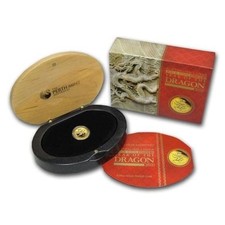 LUNAR DRACHE 2012 - PP - 999 GOLD - GOLDM&Uuml;NZE - GOLDBARREN - SELTEN