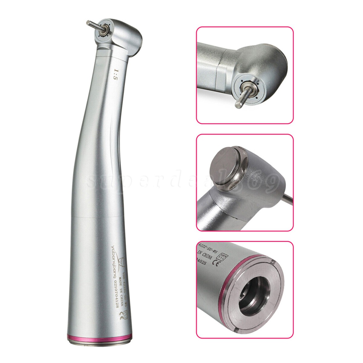 NSK Style Dental Brushless Electric Micro Motor / 1:5 Increasing