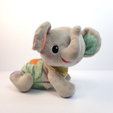 VTech Explore and Crawl Gray Elephant Plush B...