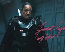 GIANCARLO ESPOSITO signed Autogramm 20x25cm STAR WARS MANDO in Person autograph