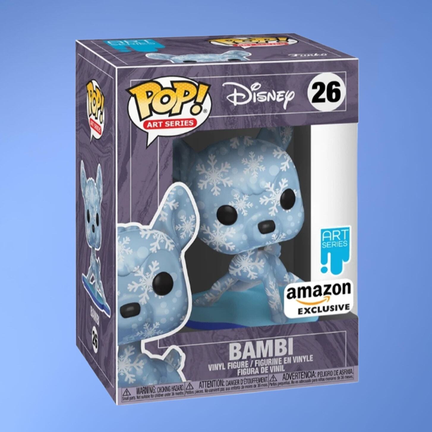 Disney Bambi Art series exclusive funko pop with hardstack