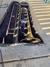 Conn Trombone Shooting Stars Director 905561 Orig Case Conn Mp 3 Untested USA