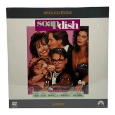 SOAPDISH Laserdisc LD FULL SCREEN BRAND NEW SEALED RARE GREAT FILM SOAP DISH