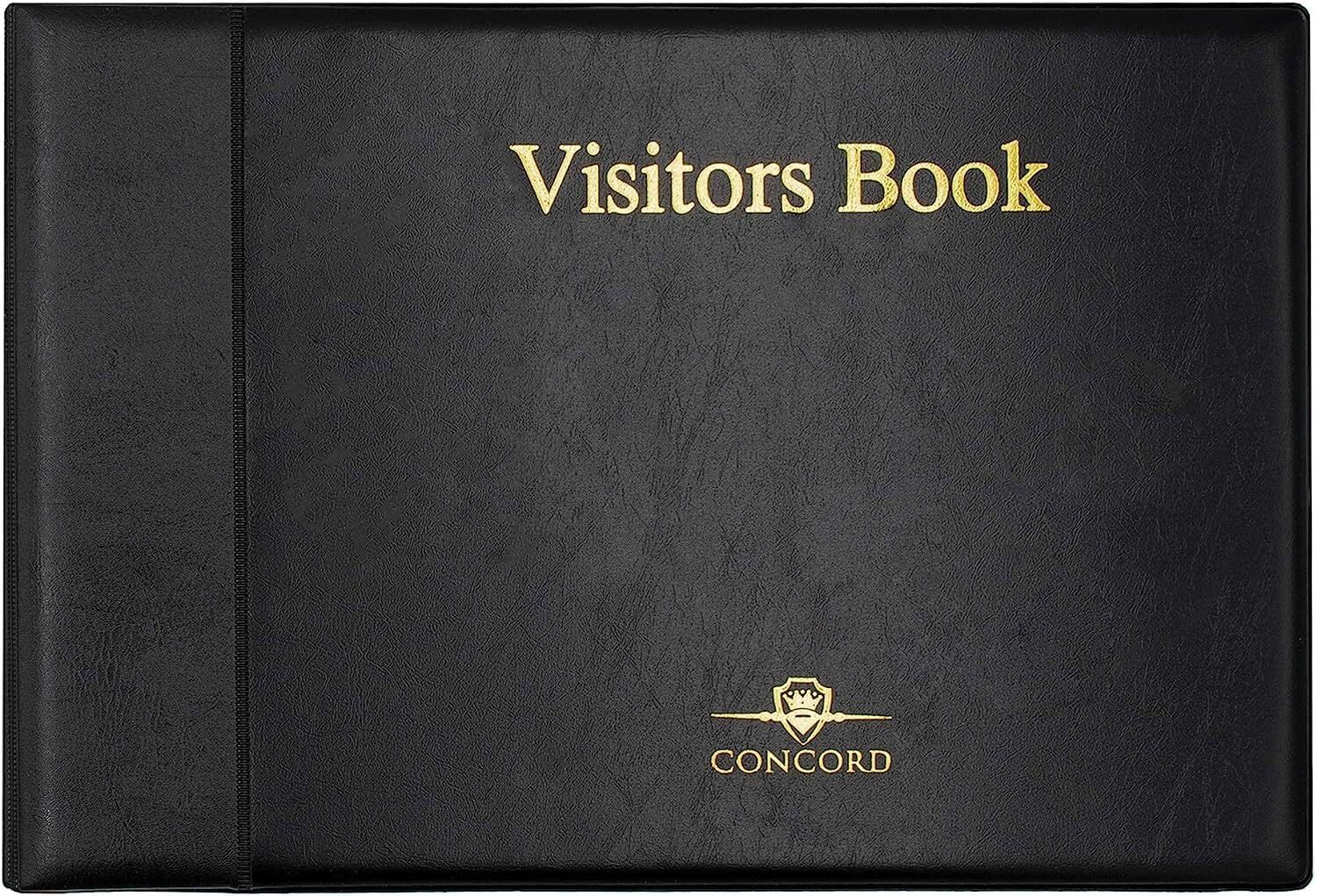 Pukka Pad, Concord Visitors Record Book – Refillable 3 Ring Binder with 50 Sheet