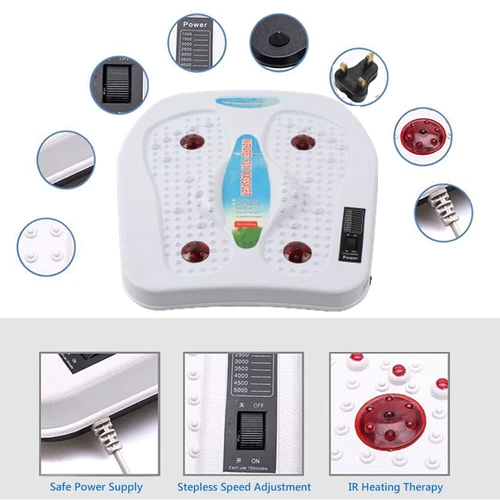 Elektrisches EMS Fußmassagegerät Durchblutungs Stimulator Beine Blutzirkulation - Bild 5 von 9