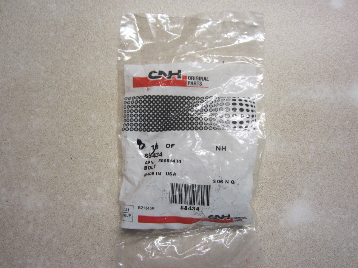 CNH-New Holland 88434 (8) Bolts 86500692 | eBay