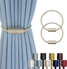 2 Pack Strong Magnetic Curtain Tiebacks Outdoor Decorative Tie Backs Modern