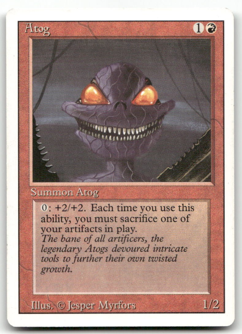 Atog (NM) Revised Edition 3ED Magic MTG