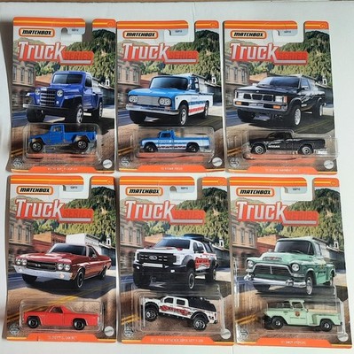 Matchbox 2021 Truck Series Mix 2 Set of 6