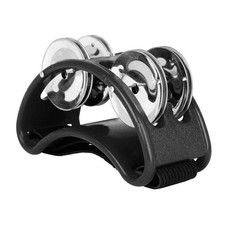 Foot Tambourine Percussion Jingle Shaker Musical Instrument Bells Ankle Strap