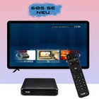 TVIP 605 SE IPTV Box 4K UHD H.265 HDTV Android Smart IP Media Player TV Noir