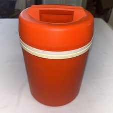 A4 GLACIÈRE SCEAU ISOTHERME PUBLICITAIRE EN PLASTIQUE ORANGE MOBIL / FRANCE