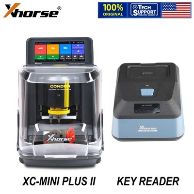 XHORSE Condor XC-Mini Plus II Auto Machine & Key Reader Identify K.ey Bitting