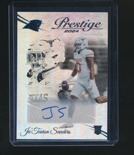 2024 Panini Prestige - Rookies Ja'Tavion Sanders #358 Xtra Points Premium...