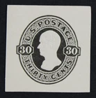 CKStamps: US Cut Square Stamps Collection Scott#U204 Unused H NG