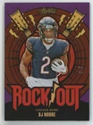 2024 Panini Absolute Football Spectrum Purple DJ Moore #RO-DME CGC AUTH