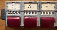 Vintage Veeder-Root "Vary-Tally" Multiple-Unit Mechanical Counter (6-Bank)