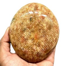 1910 Cts Certified Natural Sunstone Rare Huge Untreated Loose Carved Gemstone