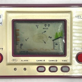 Nintendo Game & Watch Helmet CN-07 Japanese Game Console 1981 Tested and Working