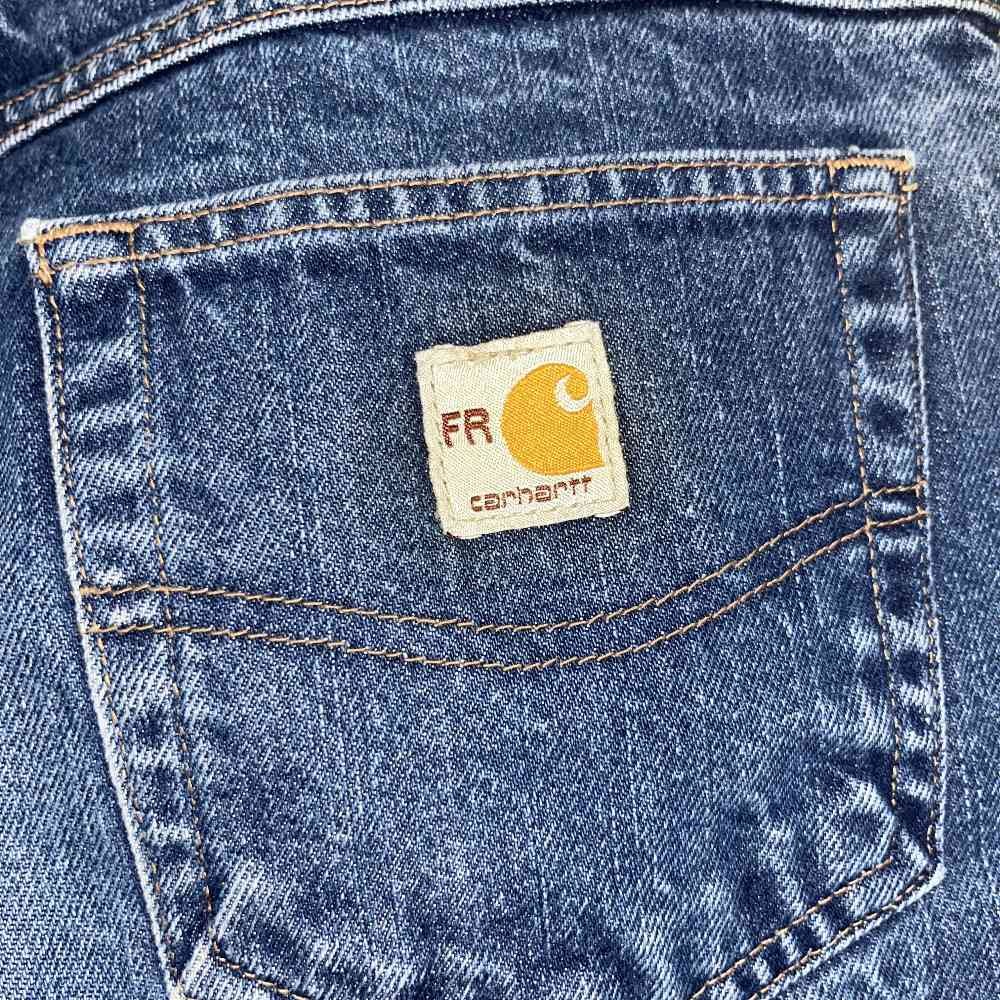 Carhartt FR Mens 34x28 Blue Denim Flame Resistant Work Jeans 280-83 thumbnail 7