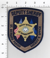 ST. BERNARD PARISH SHERIFF'S OFFICE ^^ LOUISIANA COLLECTIBLE POLICE PATCH