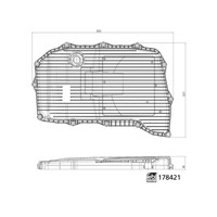 Hydraulikfilter, Automatikgetriebe Febi Bilstein 178421