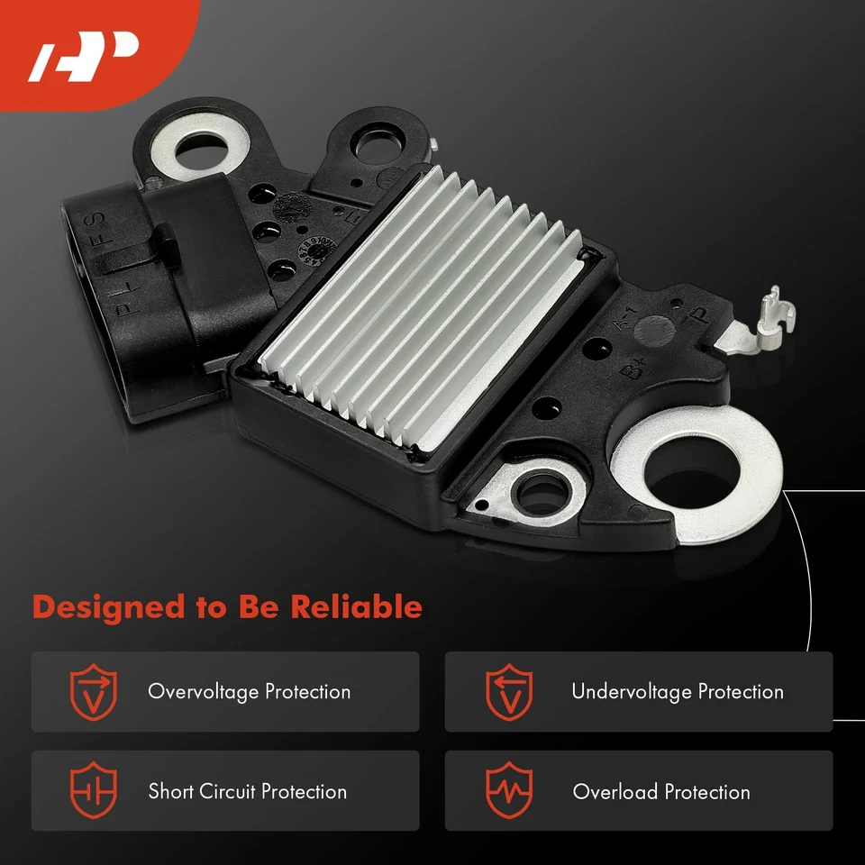 Regulador de tensão alternador A-Premium 14.8V para Chevry Silverado 1500 GMC Buick - Imagem 4 de 4