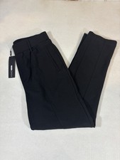 Fashion Nova Black Olivia Belted Trouser Pant High Rise Office Small BNWT