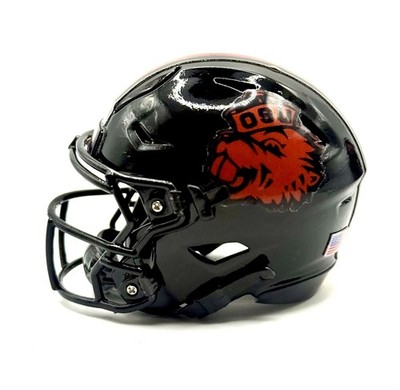 Oregon State Beavers custom 3D Pocket Pro Helmet Riddell Helmets