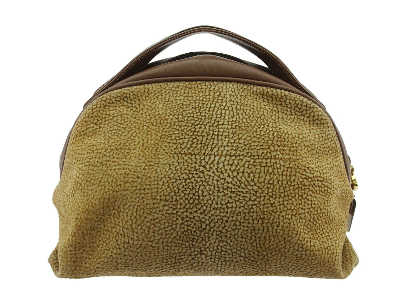 Borbonese Handbag with Wavy Pattern redwall tag B… - image 9