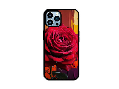 ''Crimson Bloom'' Elegance Phone Case