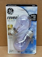 GE Reveal 40 Watt A15 40W Ceiling Fan Light B...