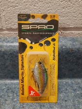 Spro Aruku Shad Jr Model SAS60 Vintage OG Round Eye 3/8oz 60mm Roland Martin 