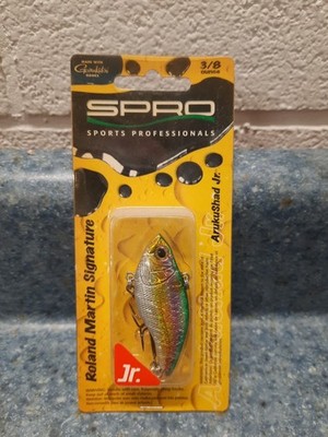 Spro Aruku Shad Jr Model SAS60 Vintage OG Round Eye 3/8oz 60mm Roland Martin 