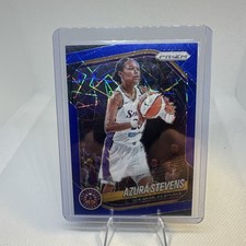 2025 Panini Prizm WNBA #64 Azura Stevens Blue Velocity Prizms SP