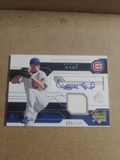 Kevin Hart 2008 Upper Deck Autograph / Relic Rookie Card #142 Number To 749