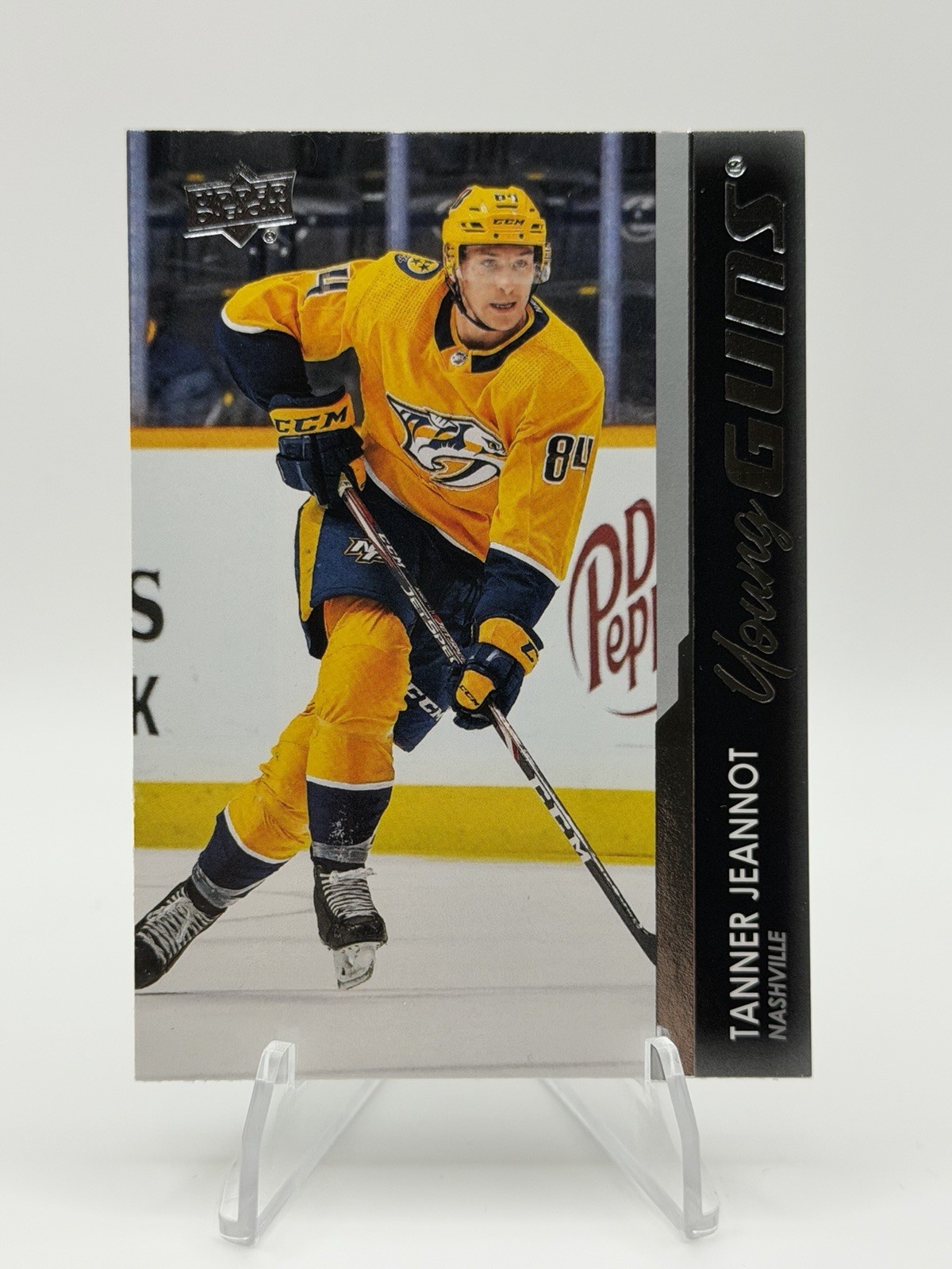 2021-22 Upper Deck Series 1 Young Guns TANNER JEANNOT #222 Rookie