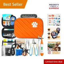 EVERLIT Pet Medic First Aid Kit - 95 Piece Vet-Approved Emergency Care Solution