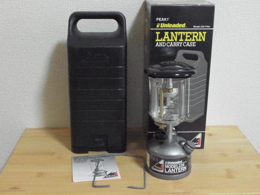 掘り出し物に出会 コールマンPEAK1 Unleaded Model:229-740J