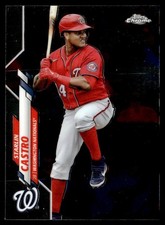 2020 Topps Chrome Starlin Castro Washington Nationals #U-42
