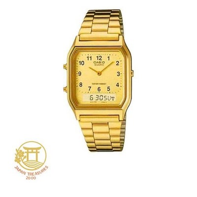 Casio Men's E-Data-Bank Analog-Digital Casual Quartz Watch Ships Internationally