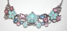 Disney Store Princess Cinderella Carriage Necklace Costume Play Jewelry 18"