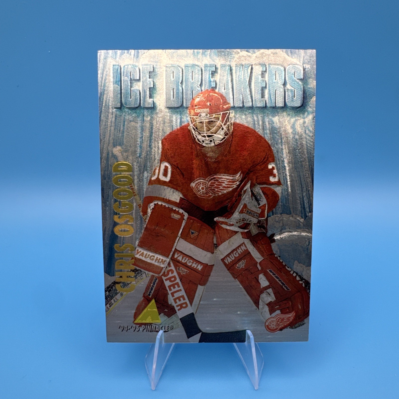 1994-95 Pinnacle Ice Breakers Rink Collection #471 Chris Osgood Red Wings