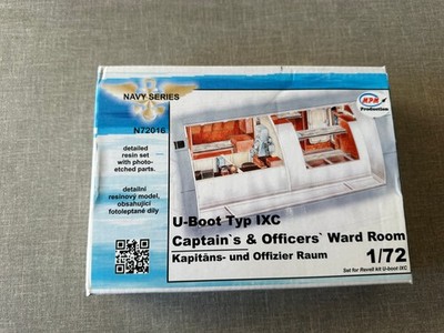 CMK N72016  U-Boot Typ IXC Captain Officers Ward room Navy Series  Modell 1:72