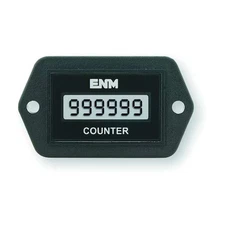 Enm C1121bb Electronic Counter, 6 Digits, Lcd
