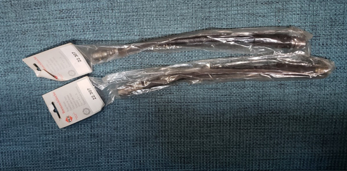 Flexibles de frein avant haute pression pour Audi 80 B3 B4 TDI et essence