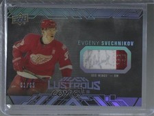 2017 SPx UD Black Lustrous Rookies Tier 1 61/65 Evgeny Svechnikov Patch Auto i8h