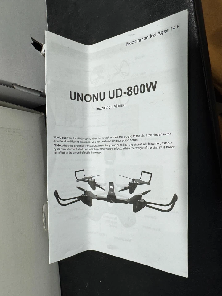 Unonu UD-800W Black Edition Drone – High Power Quadcopter - Image 2 of 4
