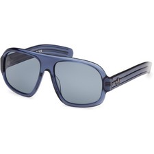 Adidas Unisex Sunglasses Blue/Other Acetate Pilot Full Rim Frame OR0125 5992V